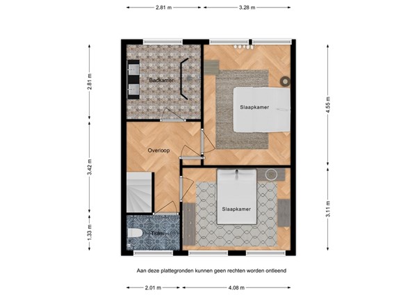 Floorplan - Dorpsstraat 83, 4511 ED Breskens